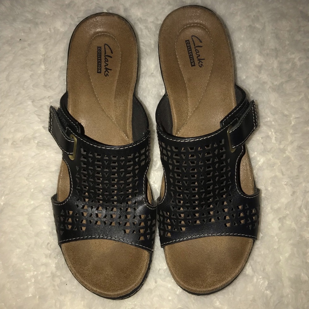 CLARKS COLLECTION WOMENS SANDAL